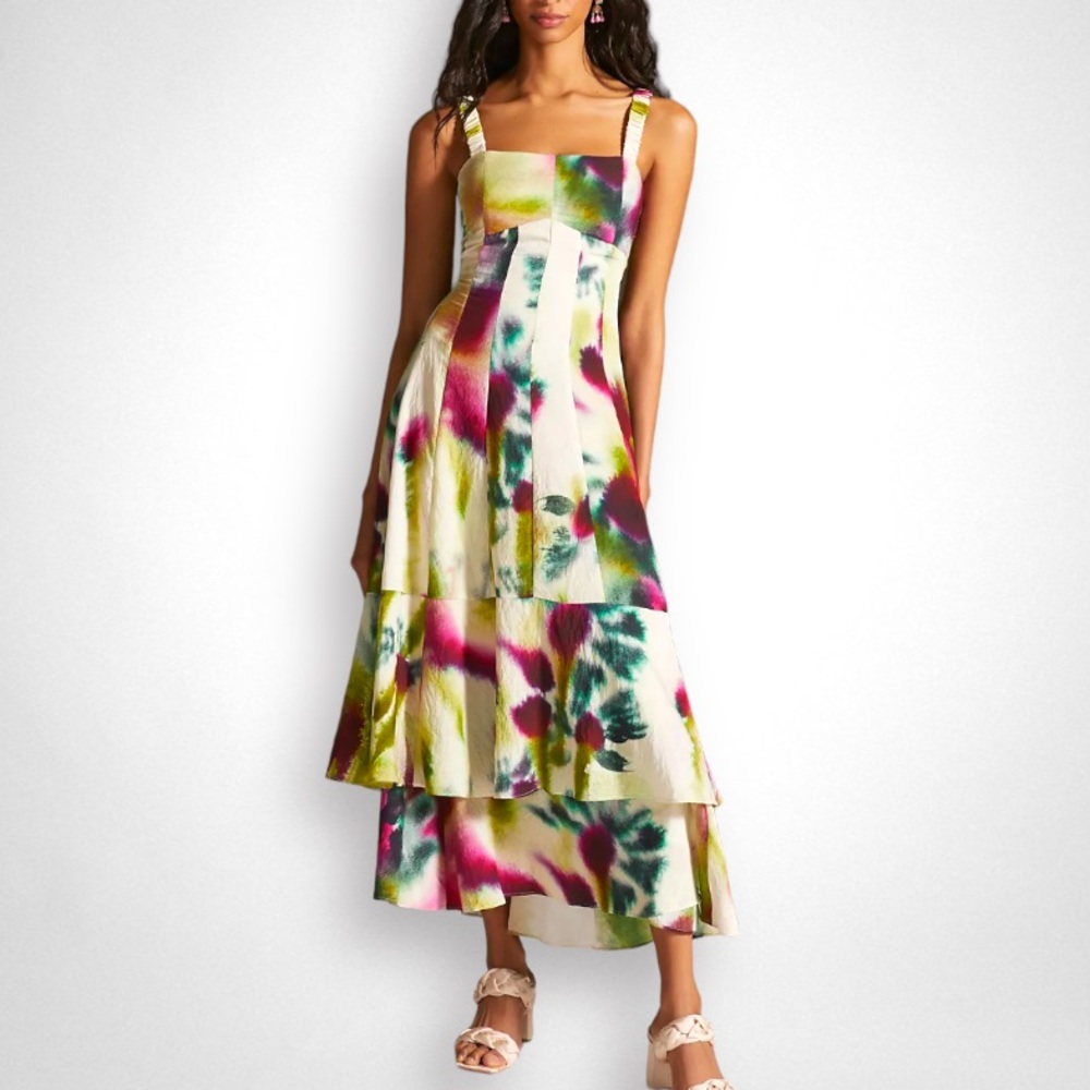 ANTHROPOLOGIE Tiered Maxi Dress